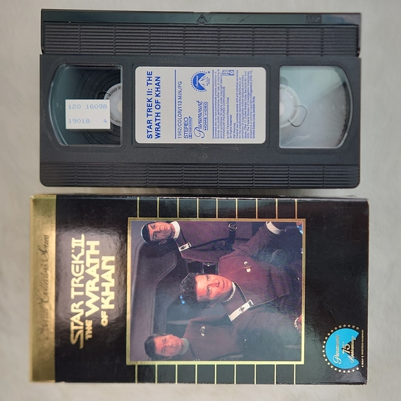 Star Trek II: The Wrath of Khan, Special Edition Collector's Series VHS 1986 - Picture 14 of 14
